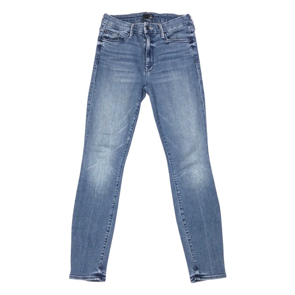 MOTHER Denim - Mother The Looker Ankle Jean in We The Animals Size 27 27X28 Stretch Blue